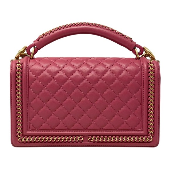 Rare Chanel Top Handle Boy Bag - Picture 5 of 6